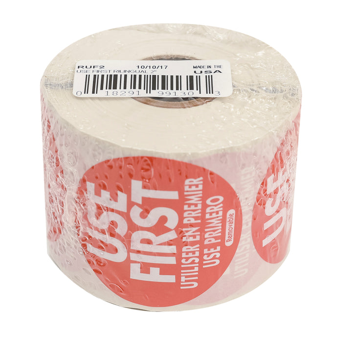 National Checking 2 Use First Removable Labels-500 Each