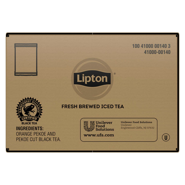 Lipton Iced Tea Unsweetened Autobrew Gallon-24 Count-1/Case