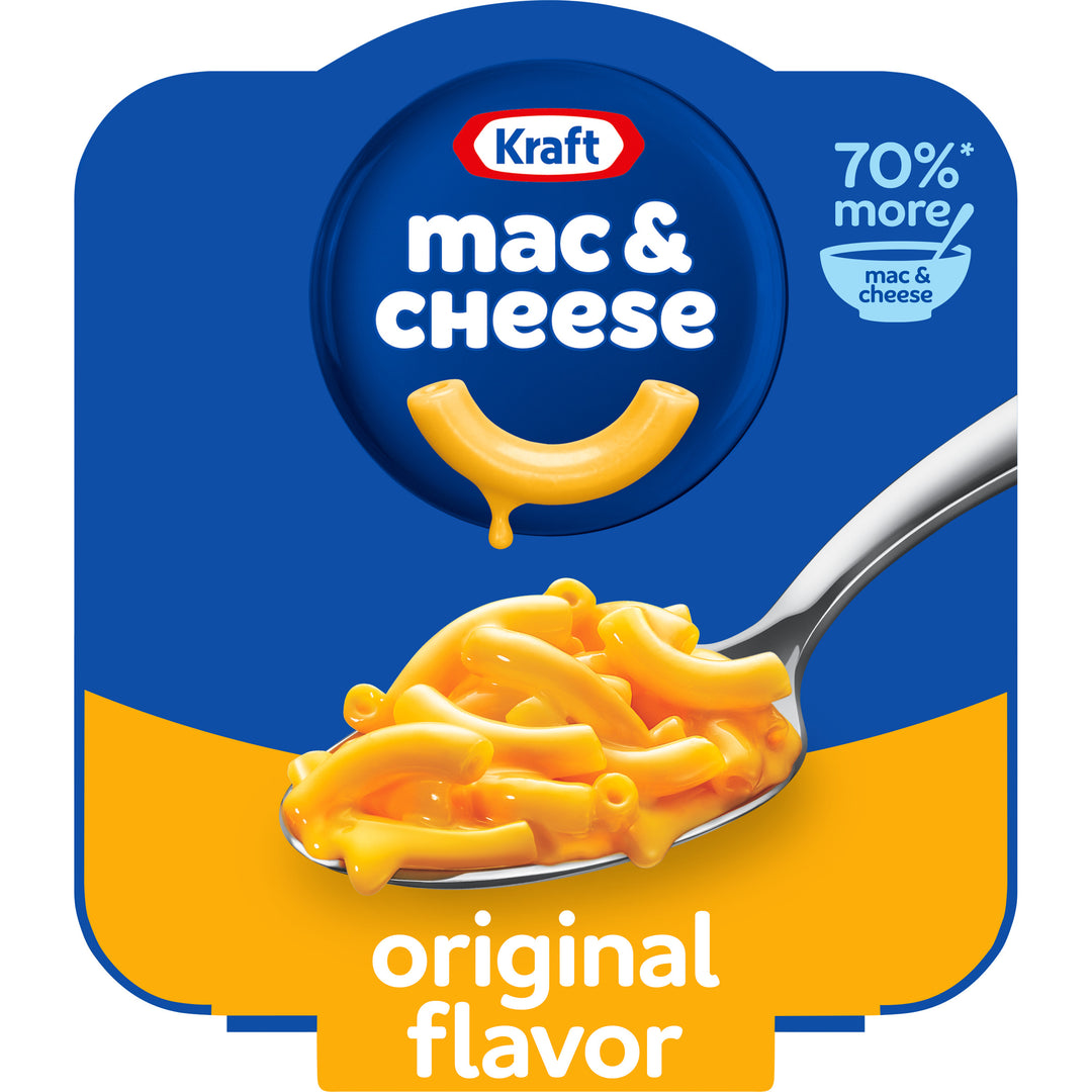 Kraft Easy Mac Macaroni & Cheese Bowl Original-3.5 oz.-6/Case