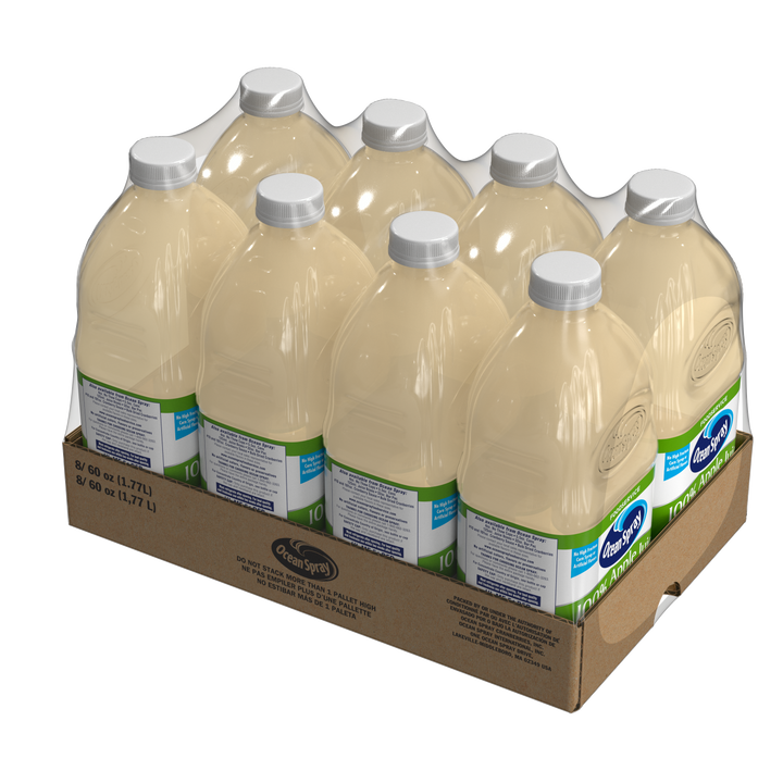 Ocean Spray 100% Apple Juice-60 fl oz.s-8/Case