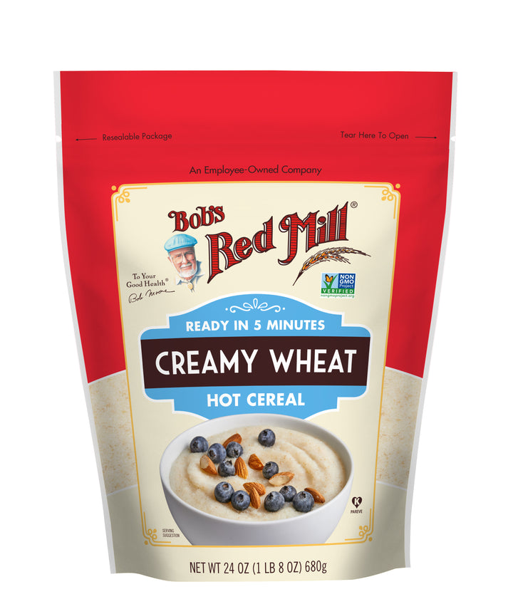 Bob's Red Mill Natural Foods Hot Cereal Creamy Wheat Farina-24 oz.-4/Case