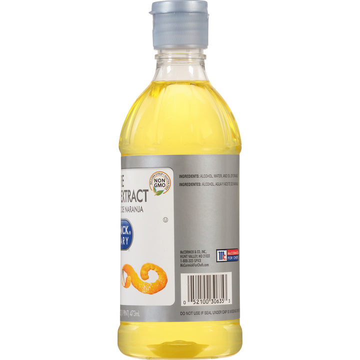 Mccormick Orange Extract-1 Pint-6/Case