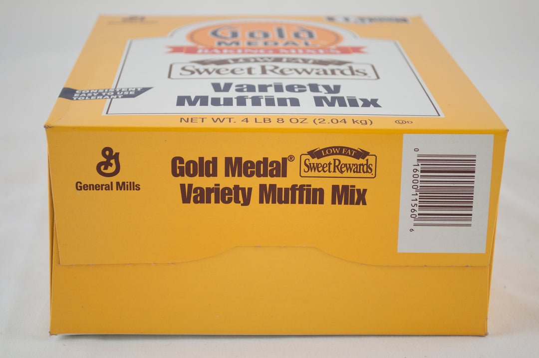 Gold Medal Low Fat Sweet Rewards Variety Muffin Mix-4.5 lb.-6/Case