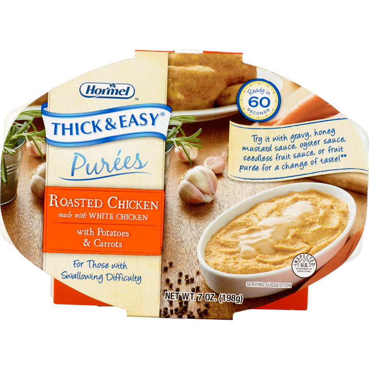 Thick & Easy Puree Roasted Chicken With Potatoes & Carrots-7 oz.-7/Case