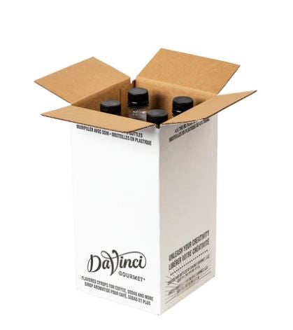 Davinci Gourmet Syrup Natural Madagascar Vanilla-750 Milileter-4/Case