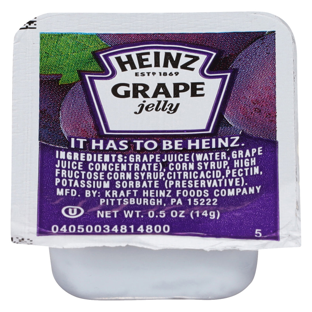 Heinz Single Serve Jelly Grape-6.25 lb.-1/Case