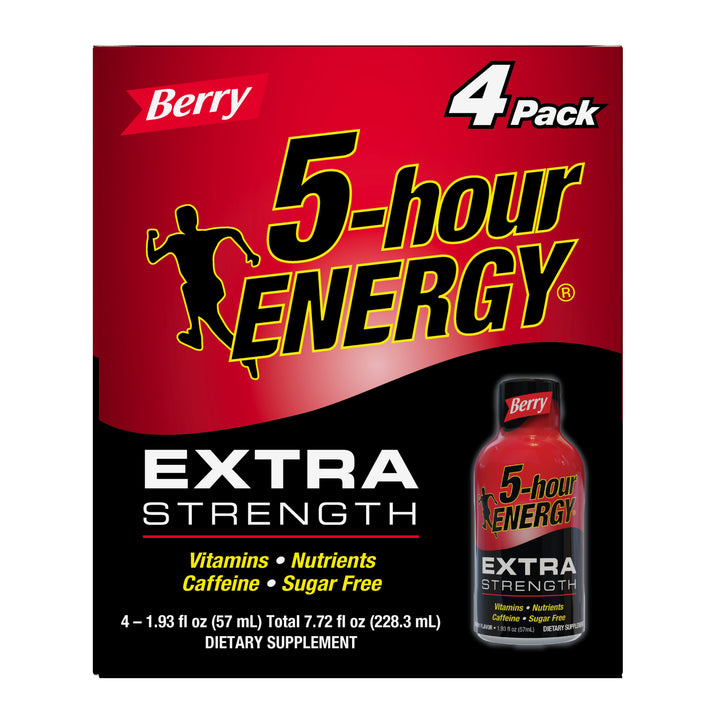 5-Hour Energy Extra Strength Berry-7.72 fl oz.s-12/Case