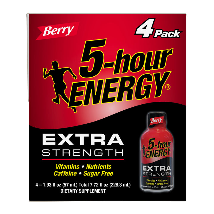 5-Hour Energy Extra Strength Berry-7.72 fl oz.s-12/Case