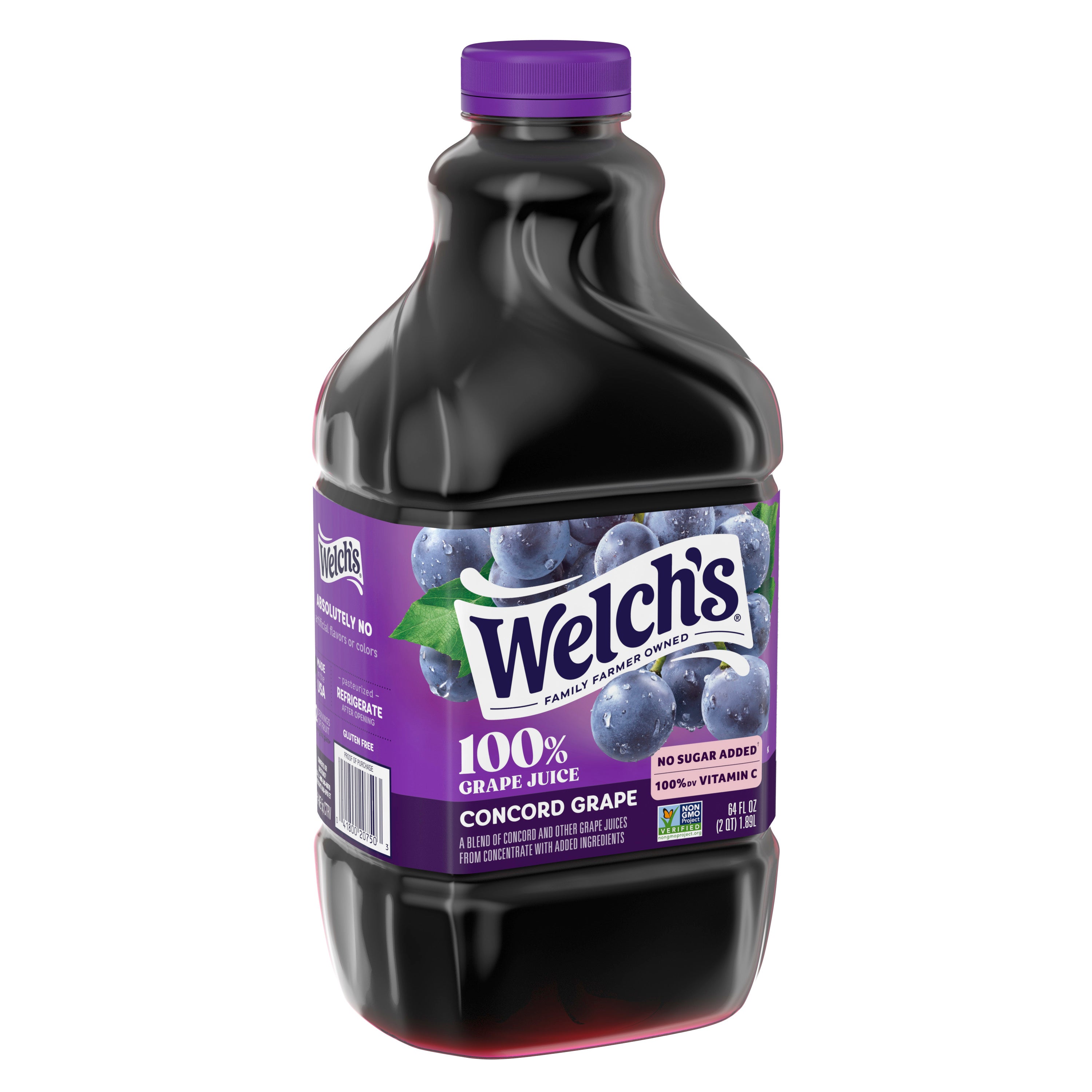 GrapeSeed　Unit18 Welch's 100% Purple Grape Juice-64 fl oz.-8/Case MPN