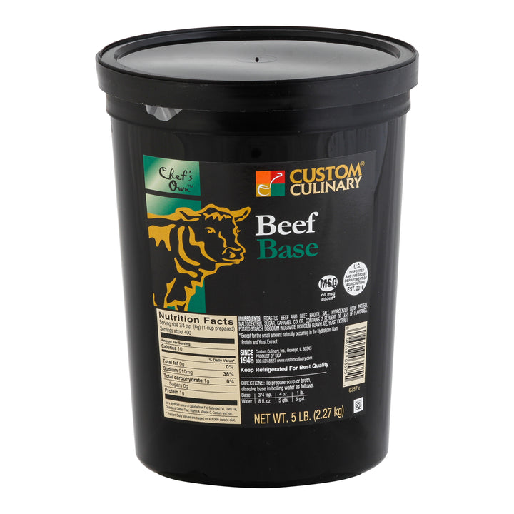 Chef's Own Beef Paste Base-5 lb.-4/Case