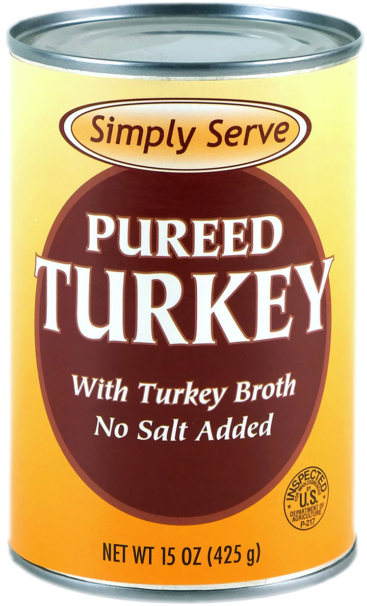 Simply Serve Turkey Pureed-15 oz.-12/Case