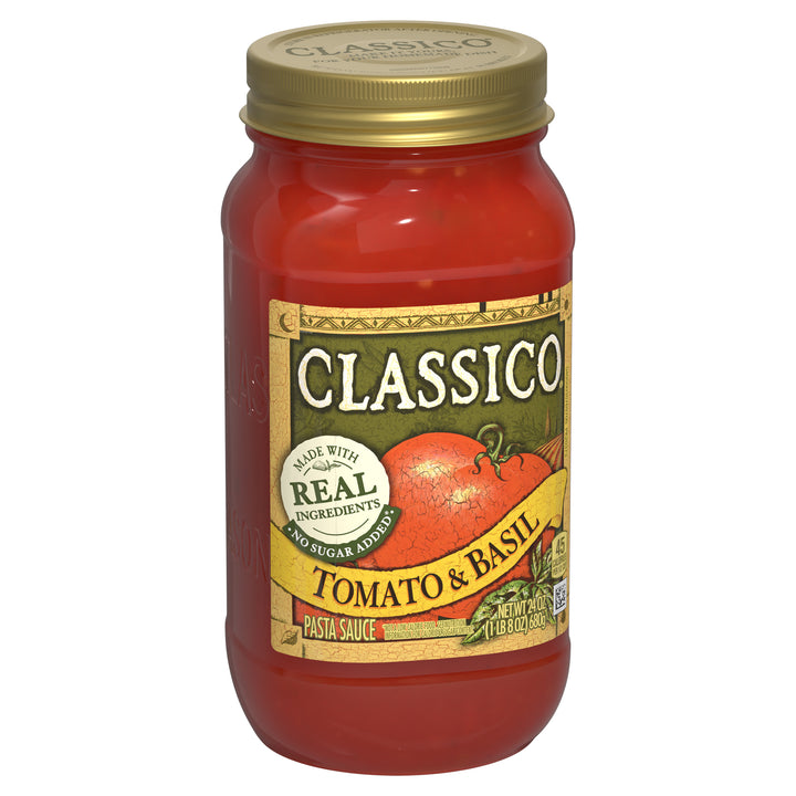 Classico Sauce Classico Tomato & Basil-24 oz.-12/Case
