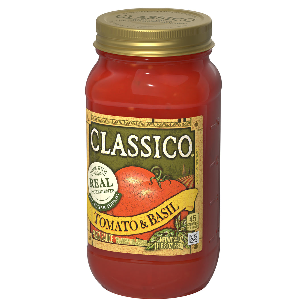 Classico Sauce Classico Tomato & Basil-24 oz.-12/Case