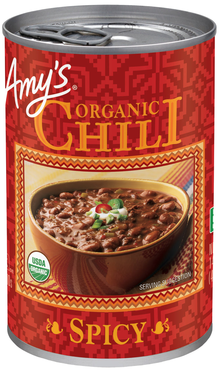 Amy's Chili Spicy Organic-14.7 oz.-12/Case