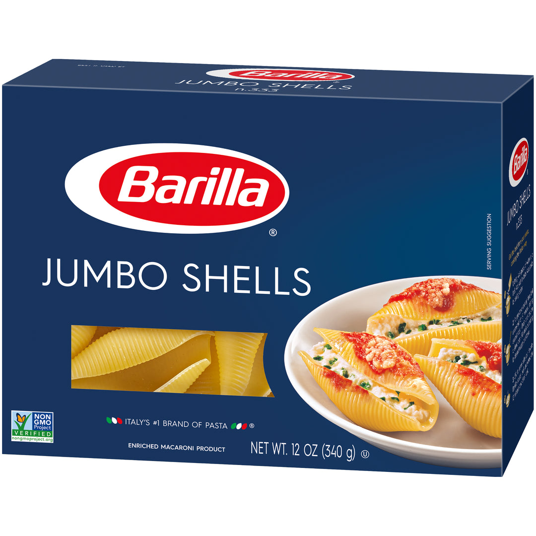 Barilla Jumbo Shells-12 oz.-12/Case