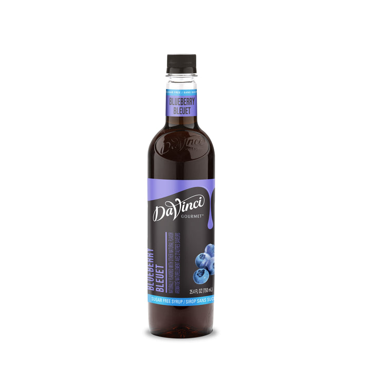 Davinci Gourmet Gourmet Sugar Free Blueberry Syrup-750 Milliliter-4/Case