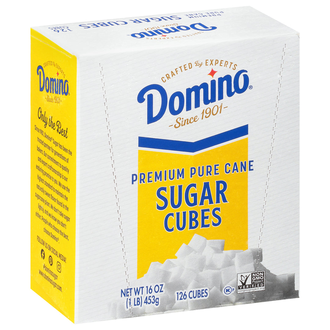 Domino Cane Sugar Cubes-1 lb.-12/Case