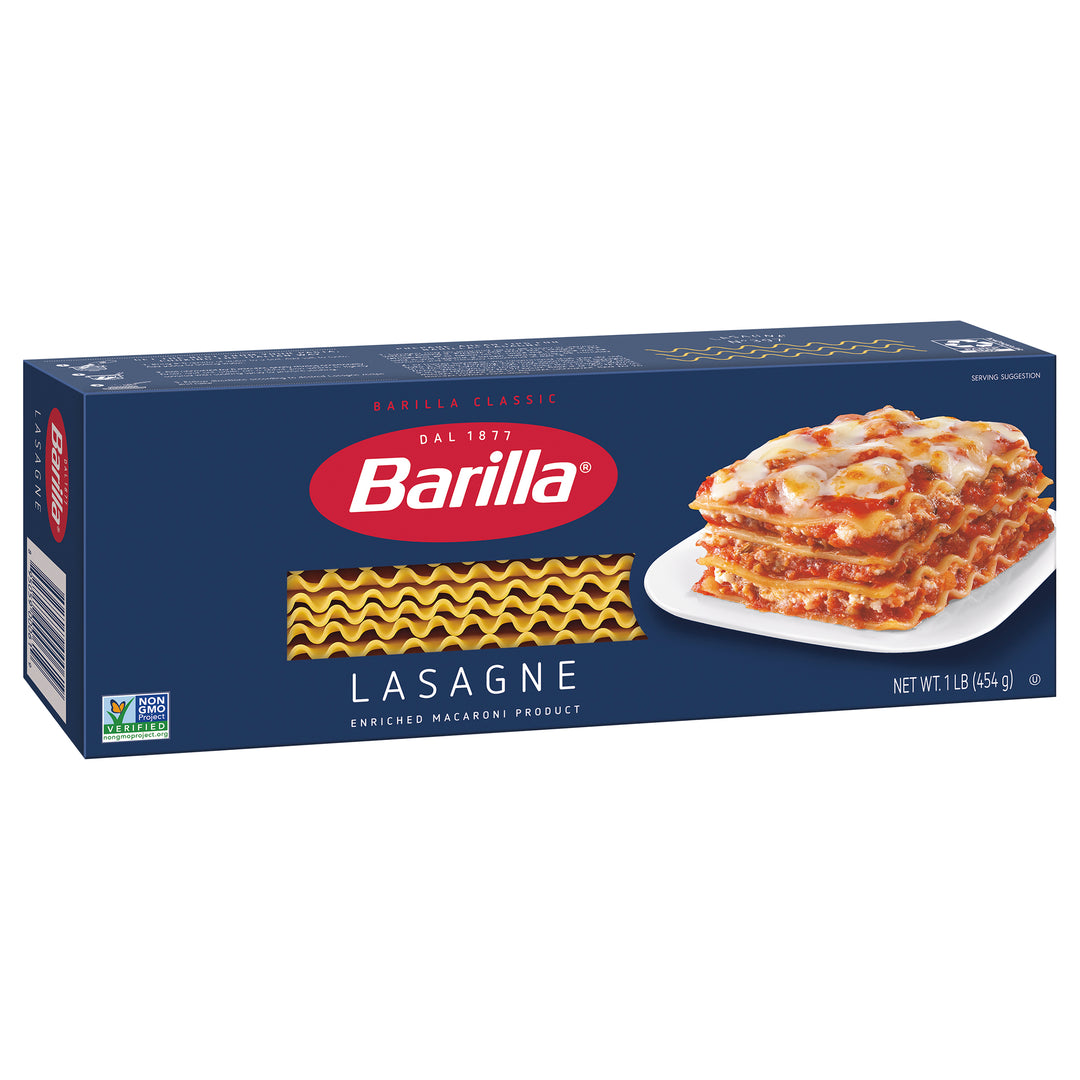 Barilla Wavy Lasagna Pasta-16 oz.-12/Case