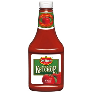 Del Monte Tomato Ketchup Bottle-24 oz.-12/Case