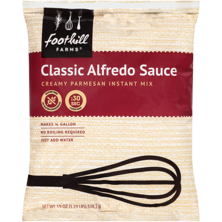 Foothill Farms Classic Alfredo Sauce Mix-19 oz.-8/Case