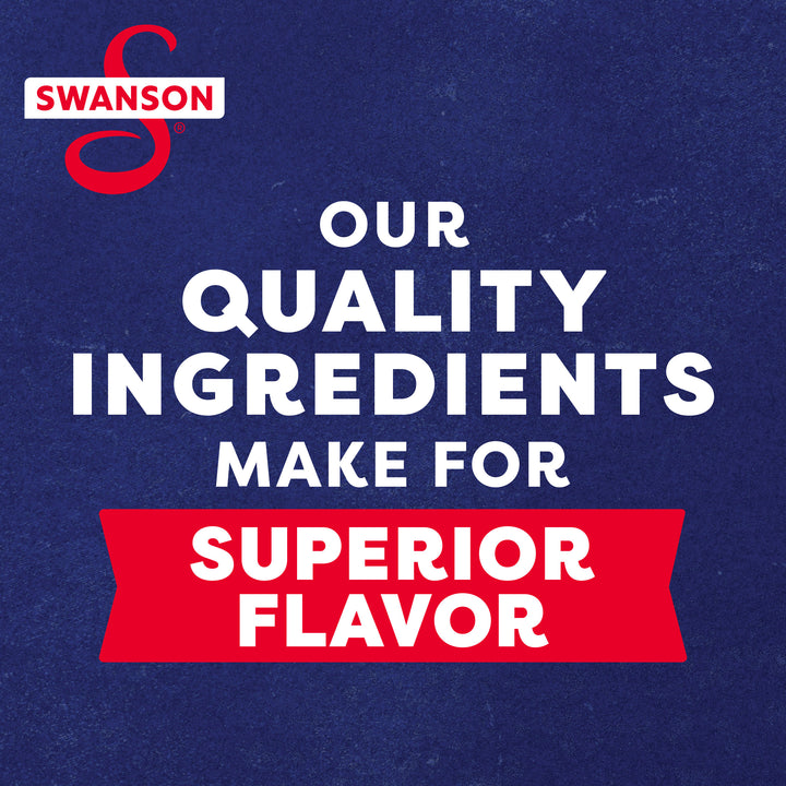 Swanson 50% Low Sodium Beef Broth-14.5 oz.-24/Case