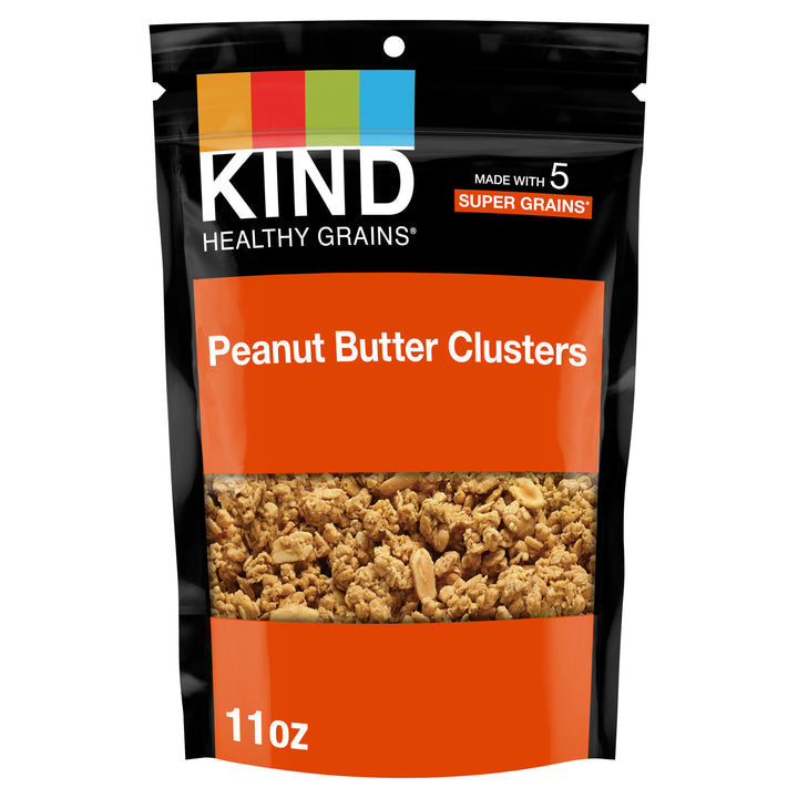 Kind Healthy Snacks Granola Peanut Butter Whole Grain Granola Clusters-11 oz.-6/Case