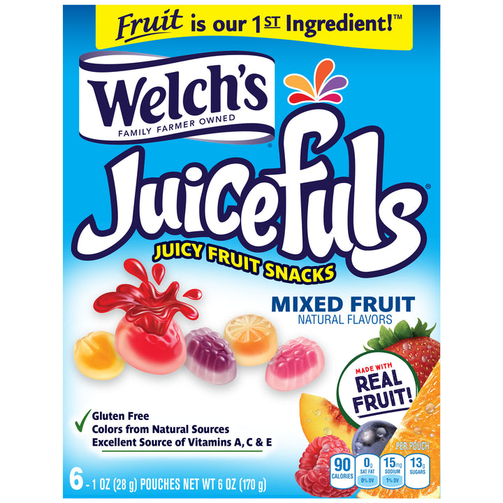 Juicefuls Mixed Fruit-1 oz.-6/Box-8/Case