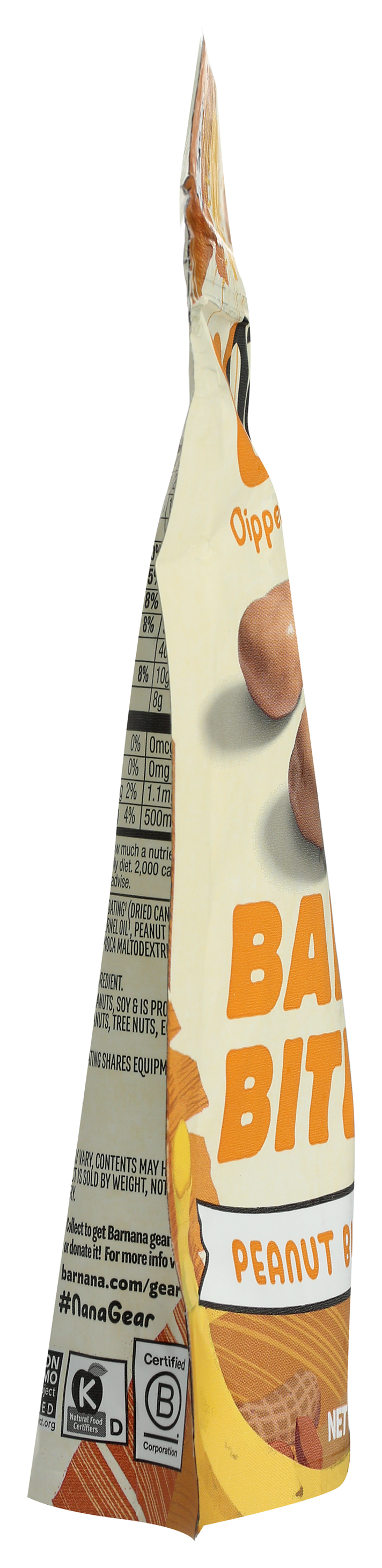 Barnana Peanut Butter Banana Bites-3.5 oz.-12/Case
