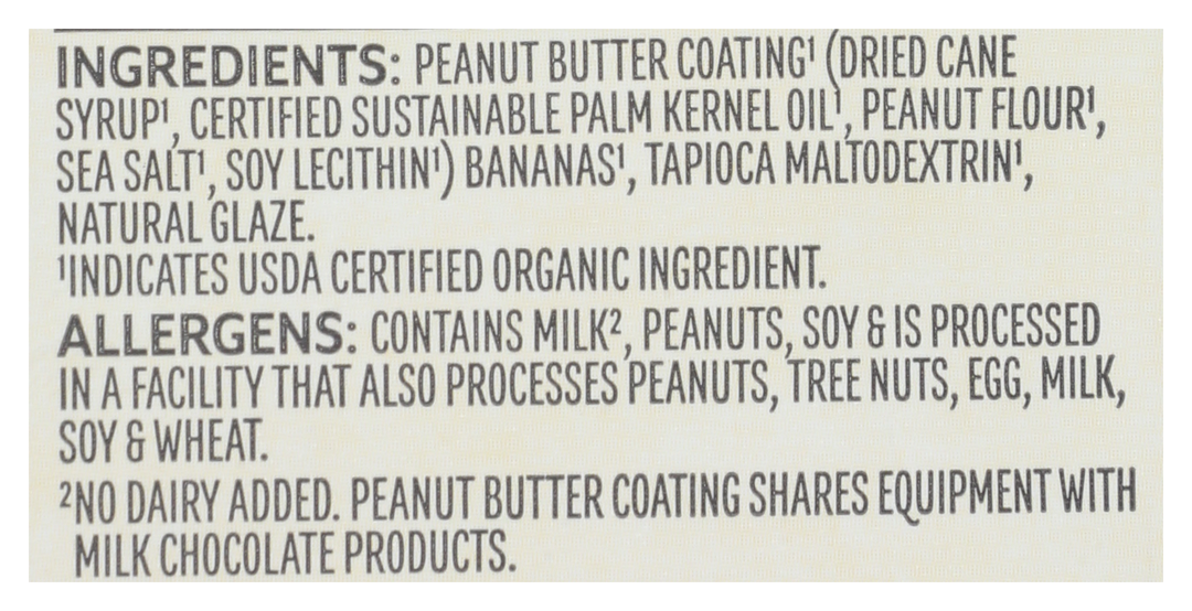 Barnana Peanut Butter Banana Bites-3.5 oz.-12/Case