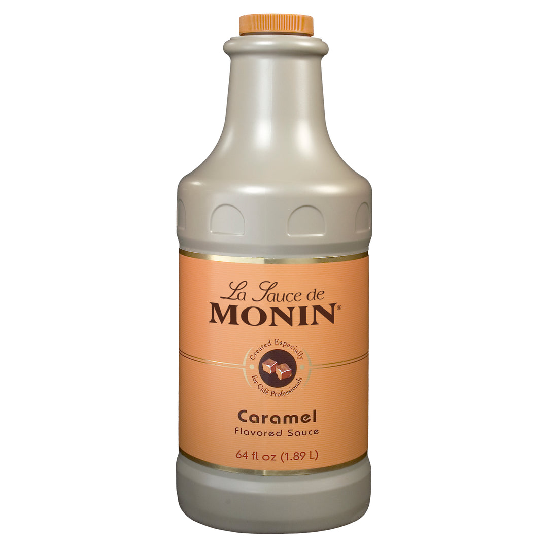 Monin Caramel Sauce-Kosher-64 oz.-4/Case