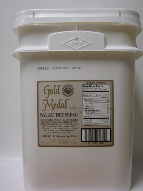 Gold Medal Salad Dressing Bulk-32 lb.-1/Case