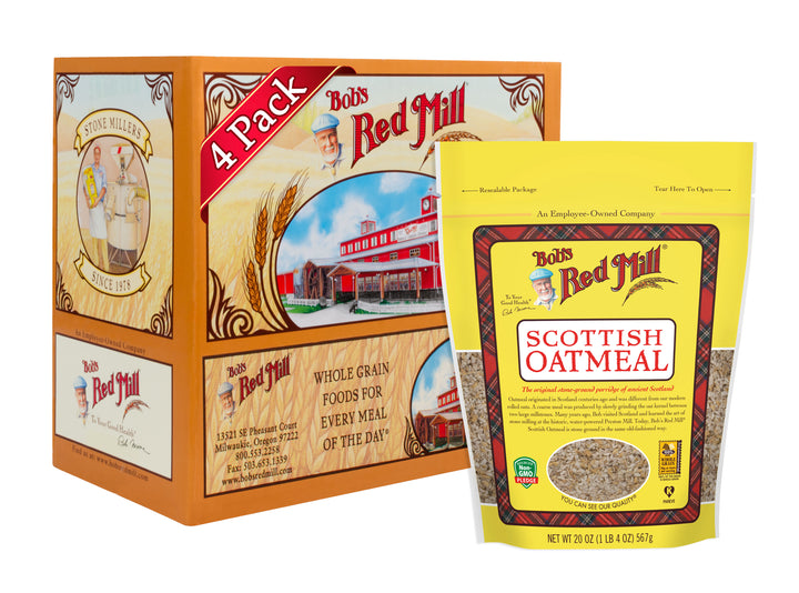 Bob's Red Mill Natural Foods Inc Scottish Oatmeal-20 oz.-4/Case