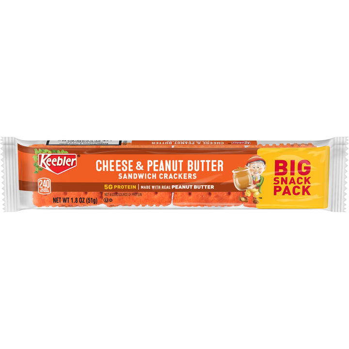 Kellogg's Keebler Cheese & Peanut Butter Crackers-1.8 oz.-12/Box-12/Case