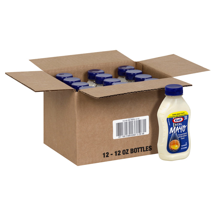 Kraft Squeeze Bottle Mayonnaise Bottle-12 fl oz.-12/Case