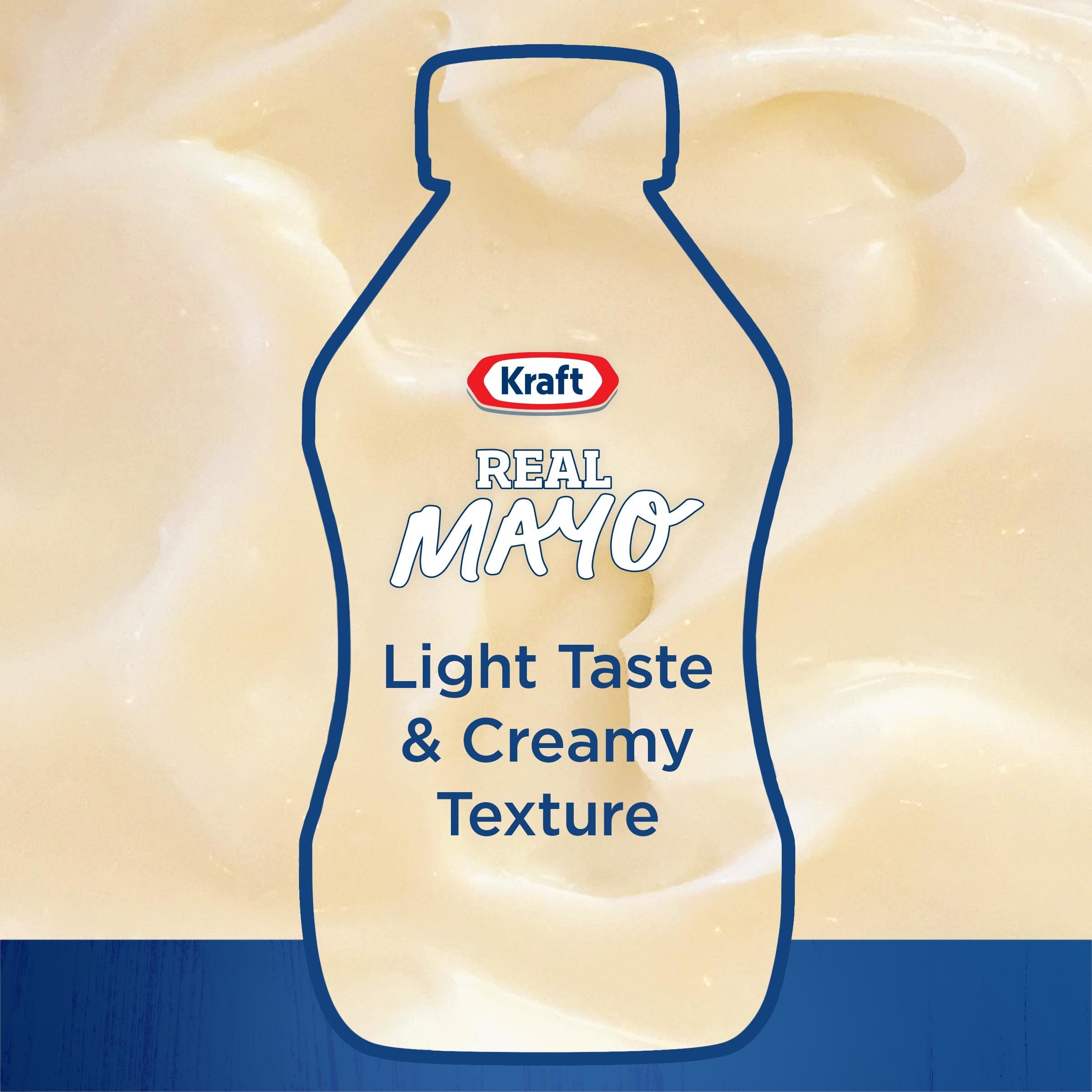 Kraft Squeeze Bottle Mayonnaise Bottle-12 fl oz.-12/Case MPN
