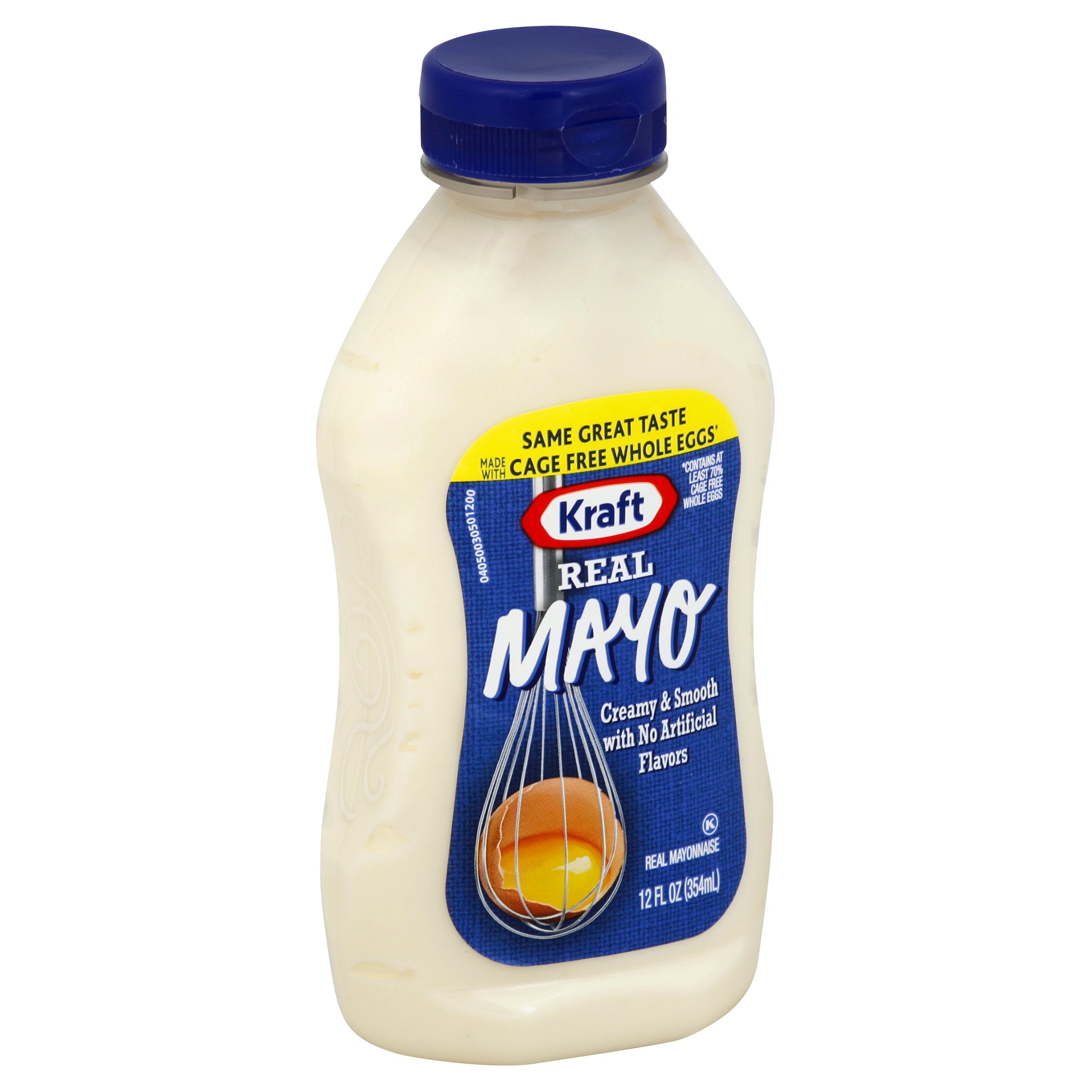 Kraft Squeeze Bottle Mayonnaise Bottle-12 fl oz.-12/Case MPN