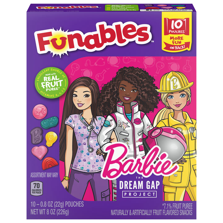 Ferrara Funables Barbie-8 oz.-8/Case