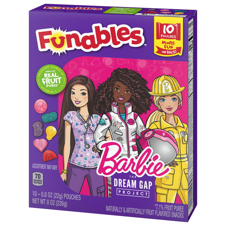 Ferrara Funables Barbie-8 oz.-8/Case