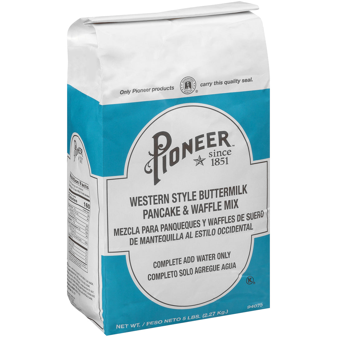 Pioneer Western Style Buttermilk Pancake Mix-5 lb.-6/Case