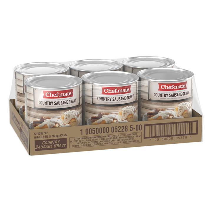 Chef-Mate Country Sausage Gravy-6.56 lb.-6/Case