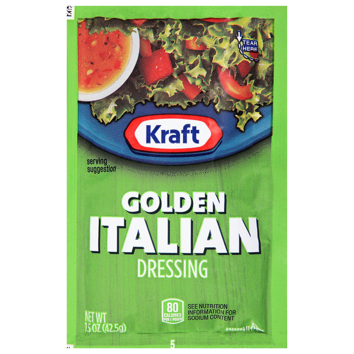 Kraft Golden Italian Dressing Single Serve-1.5 oz.-60/Case