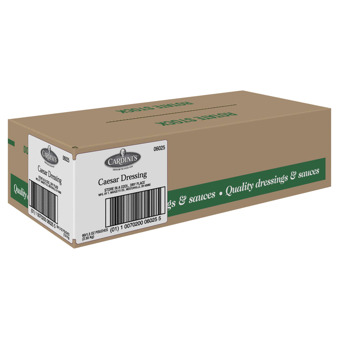 (price/case)cardini's 06025 Caesar Dressing 60-1.5 Fluid Ounce (price/case)cardini's 06025 Caesar Dressing 60-1.5 Fluid Ounce