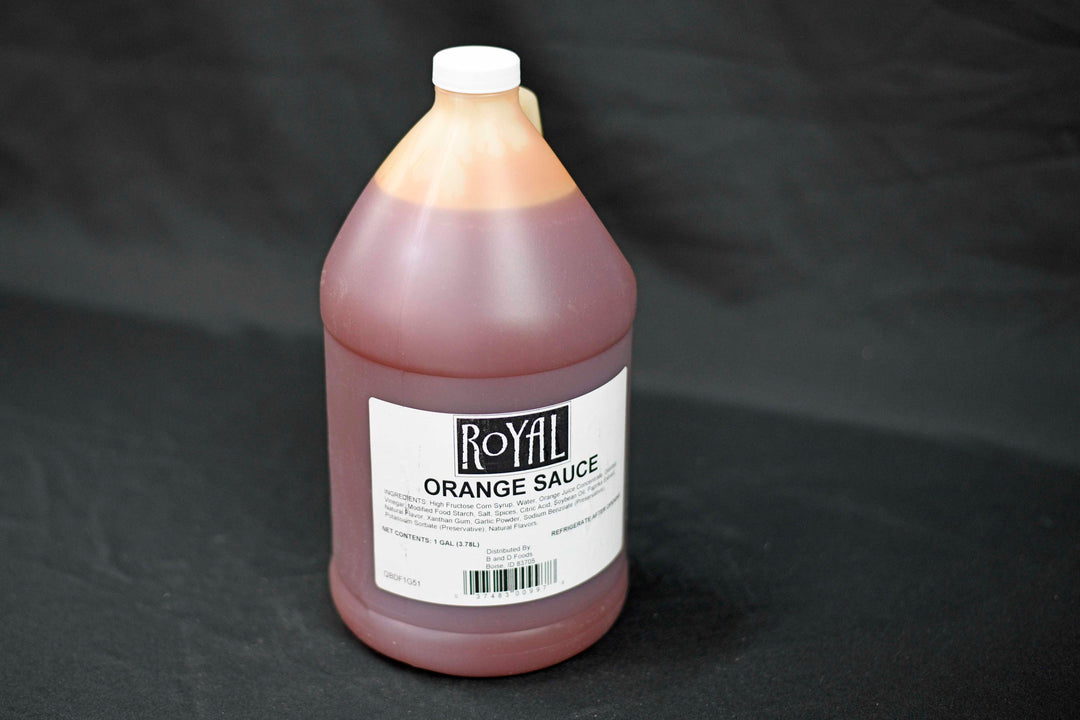 B And D Foods Royal Orange Sauce-1 Gallon-4/Case
