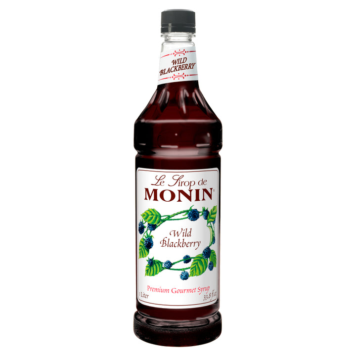 Monin Wild Blackberry Syrup-1 Liter-4/Case