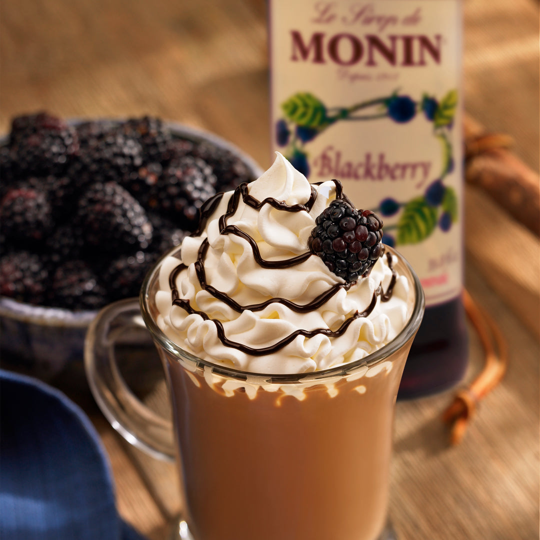 Monin Wild Blackberry Syrup-1 Liter-4/Case