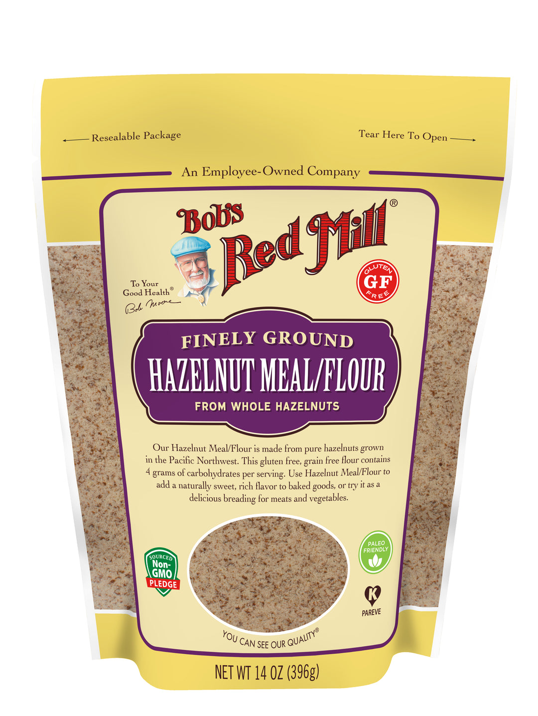 Bob's Red Mill Natural Foods Inc Hazelnut Meal/Flour-14 oz.-4/Case