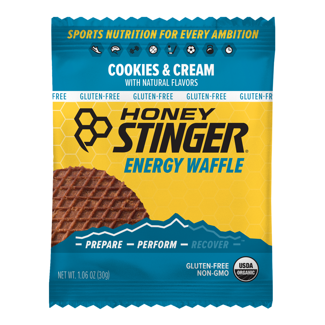 Honey Stinger Organic Cookies & Creme Waffle-1.06 oz.-12/Box-8/Case