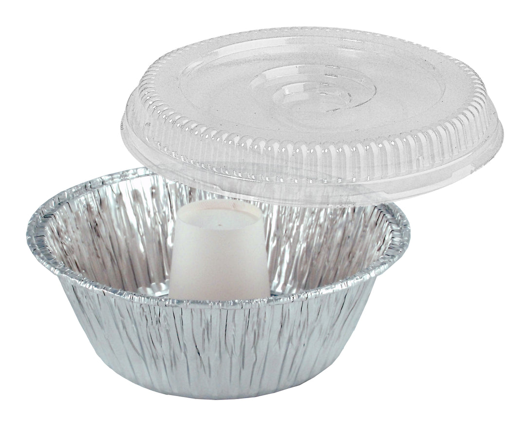 D & W Fine Pack 8 Inch Angel Food Pan And Dome Lid-100 Each-100/Box-1/Case