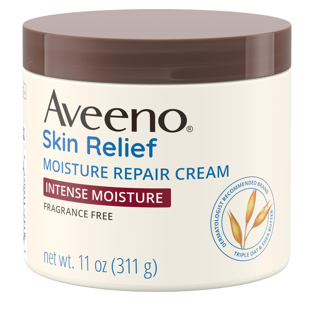 Aveeno Skin Relief Moisture Cream-11 oz.-3/Box-4/Case