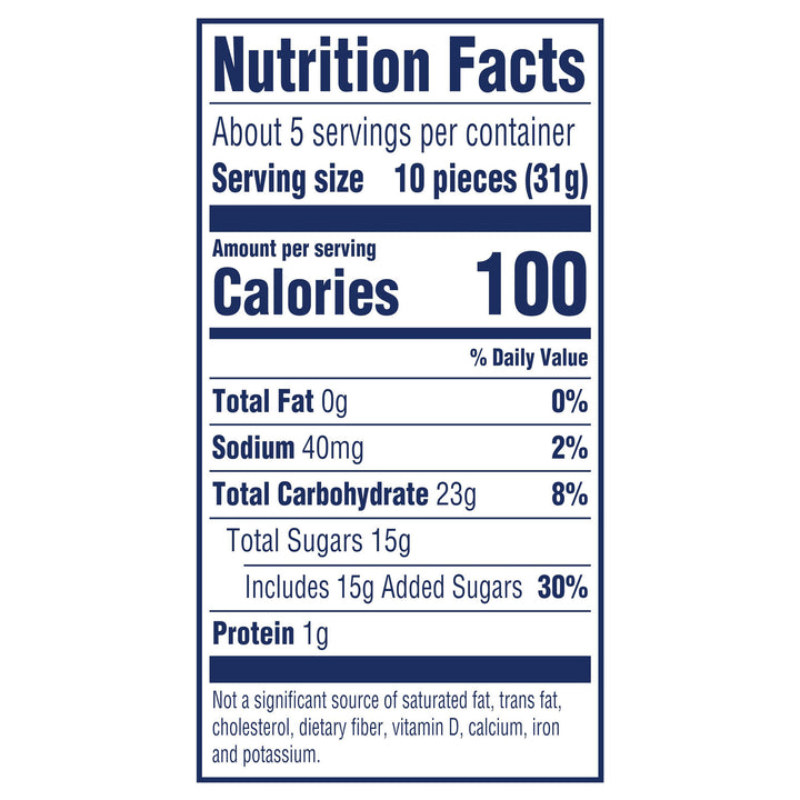 Sweetarts Fruity Splitz Gummy Candy Pouch-5 oz.-12/Case